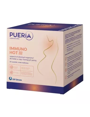 Pueria Immuno Hot, 14 saszetek. USP Zdrowie