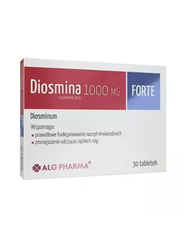 Diosmina Forte, 30 tabletek. ALG Pharma