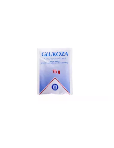 Glukoza, 75 g.