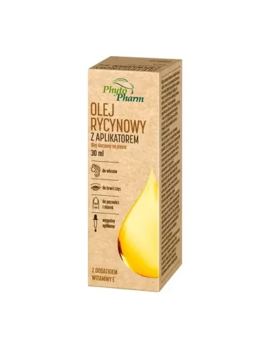 Olej rycynowy z aplikatorem, 30 ml. PhytoPharm