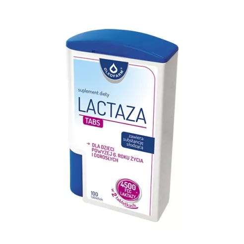 Lactaza Tabs, 100 tabletek. Oleofarm