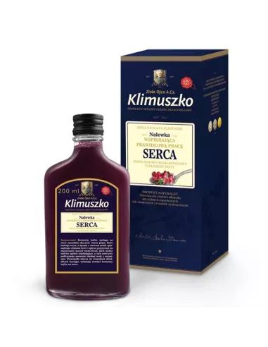 Nalewka wspierająca prawidłową pracę SERCA, 200 ml. O. Klimuszko