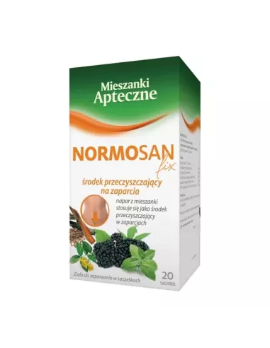 Normosan Fix, 20 saszetek. Mieszanki Apteczne