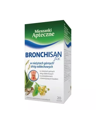 Bronchisan Fix, 20 saszetek. Mieszanki Apteczne