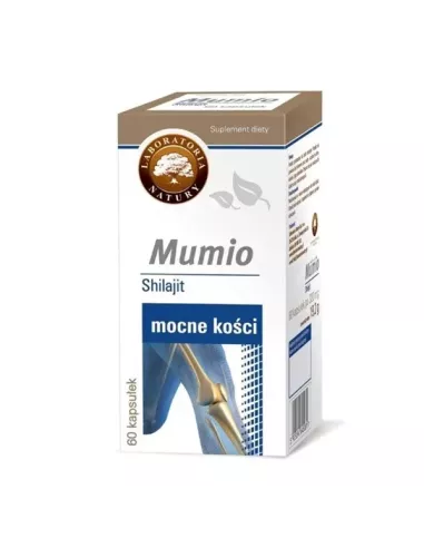 Mumio Shilajit, 60 kapsułek. Laboratoria Natury